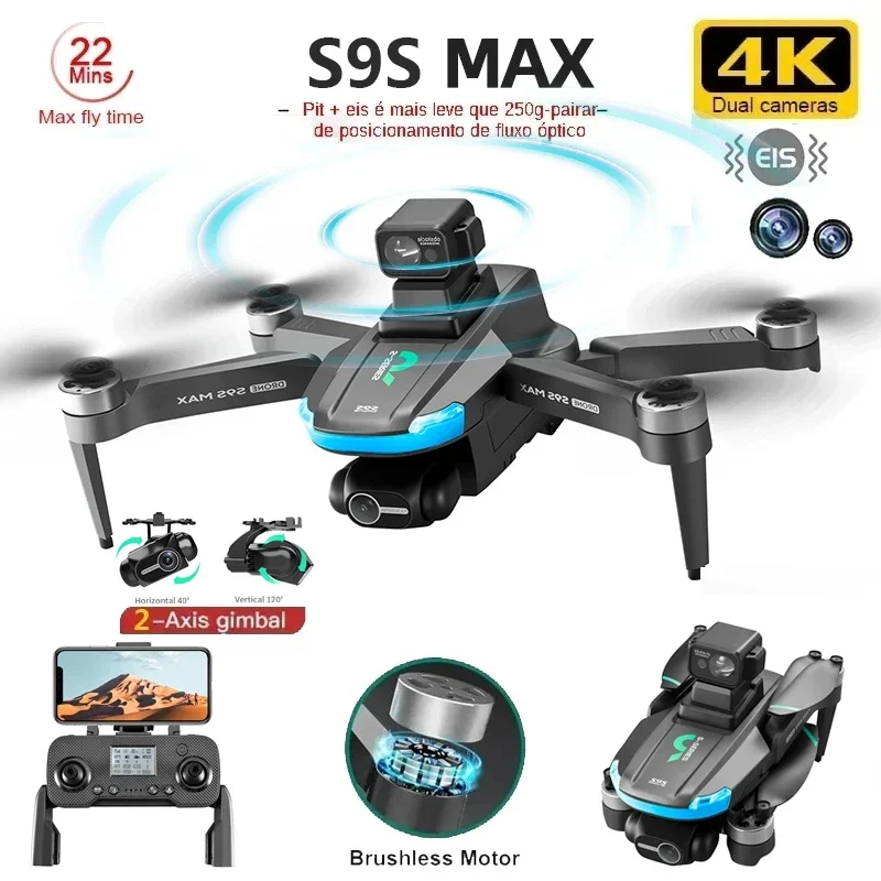 Rc Helicopter Case - Nuevo S9S MAX MINI Drone 4K