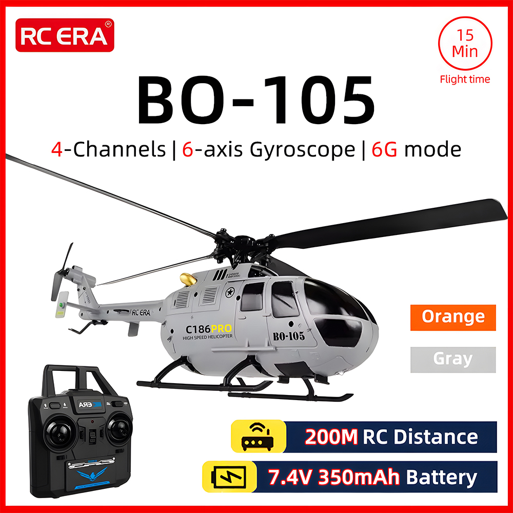 Rc Helicopter Gyro - RC ERA BO-105 Helicóptero Escala 1:48