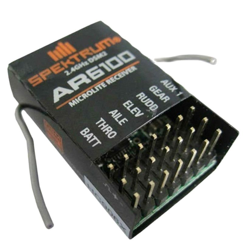 Rc Helicopter Remote Control - Receptor AR6100 DSM2 6CH 2,4 GHz