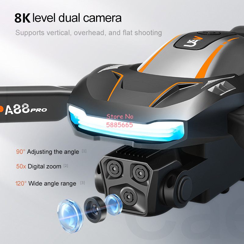 Fotografía aérea 8K posicionam - Rc Helicopter Case reseña y precio