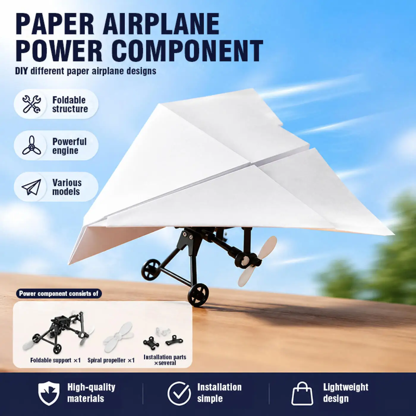 Avión de Papel RC, Kit de Avió - Rc Helicopter Battery reseña y precio