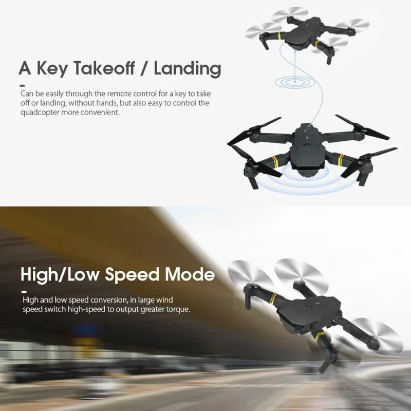 Drone 4K Eachine E58 WIFI FPV  - Eachine Drone E58 reseña y precio