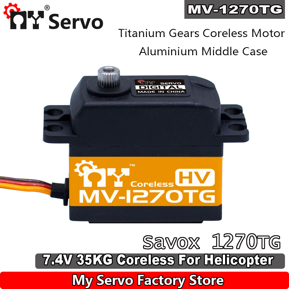 MY RC-Servo MV-1270TG HV 35kg, - Rc Helicopter Parts reseña y precio