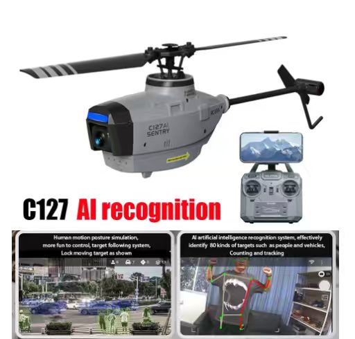 Helicóptero RC ERA C127AI sin  - Rc Helicopter Single Rotor reseña y precio