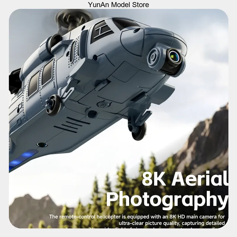 Helicóptero RC 4DRC L2 8K UHD  - Rc Helicopter Gyro reseña y precio