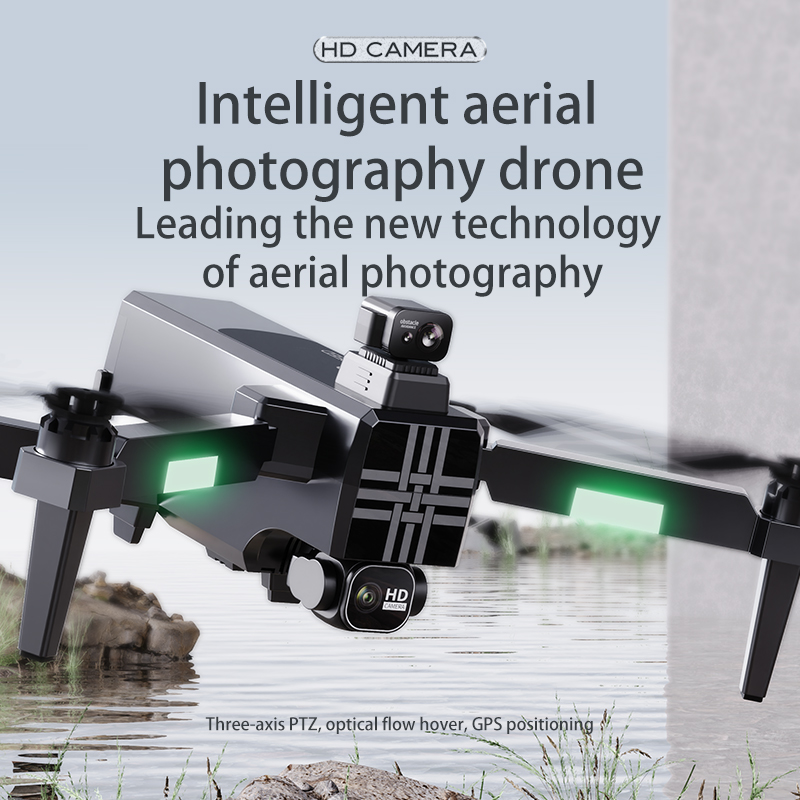 Dron A380 4K HD de tres ejes,  - Rc Helicopter Case reseña y precio