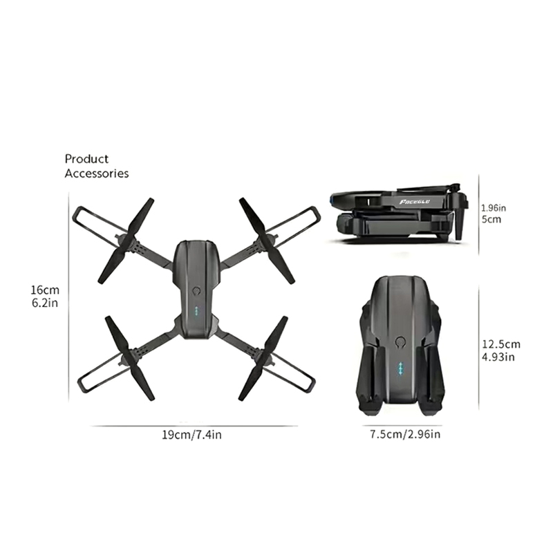 FACEGLE UAV E99 Nova, Mini Dro - Rc Helicopter Case reseña y precio