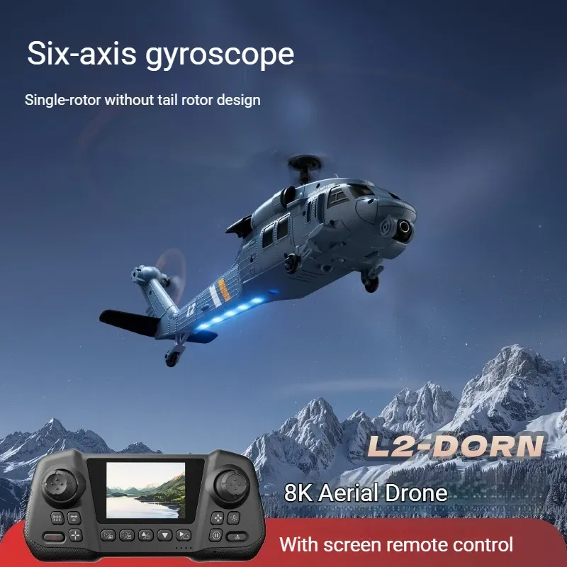 Helicóptero RC Apache L2-DORN  - Rc Helicopter Gyro reseña y precio