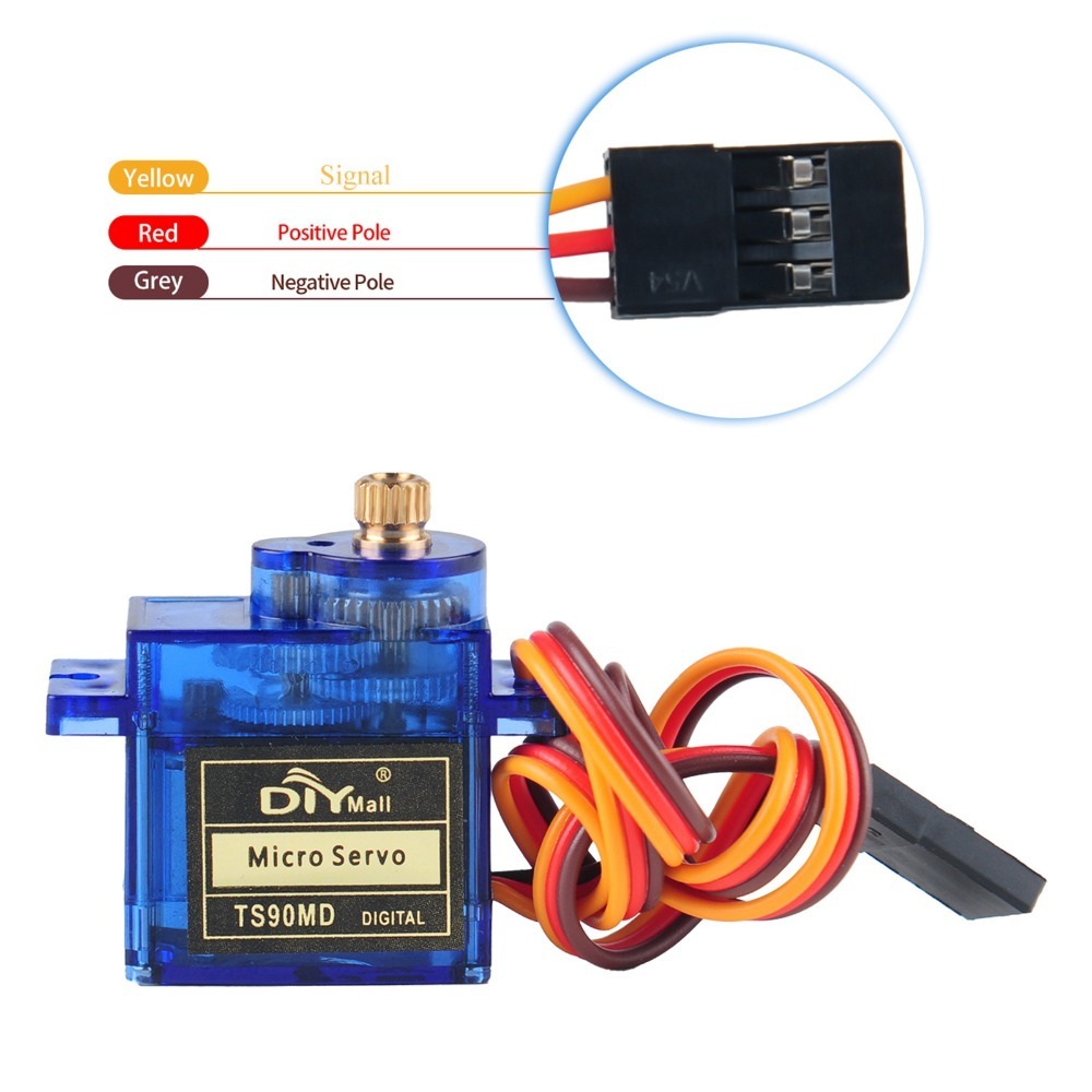 TS90MD 5/10/20/30/40/50 Piezas - Rc Helicopter Servo reseña y precio